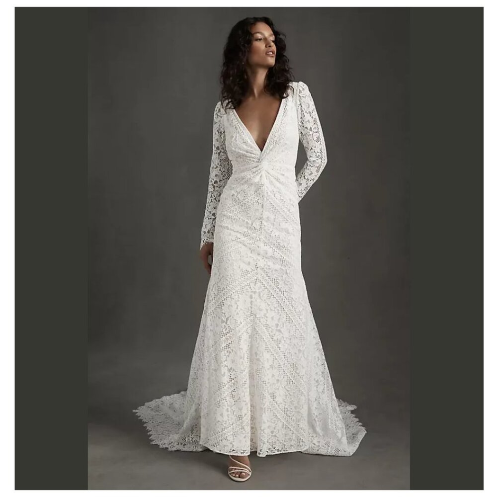 BHLDN Rish Carina wedding gown